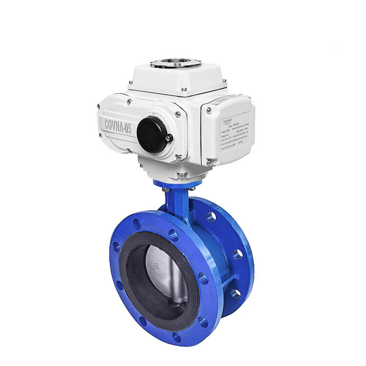 HK60-D-F Flanged Electric Butterfly Valve